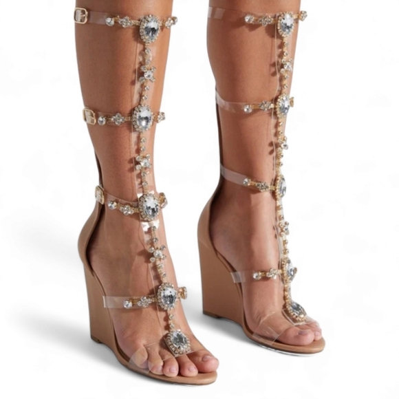 SHOEDAZZLE Gladiator Sandal - Picture 1 of 4